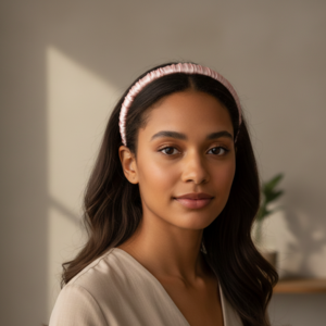 YOSMO Silk Diadem – 100% Mulberry Silk Grade 6A – Luxury Hair Accessory