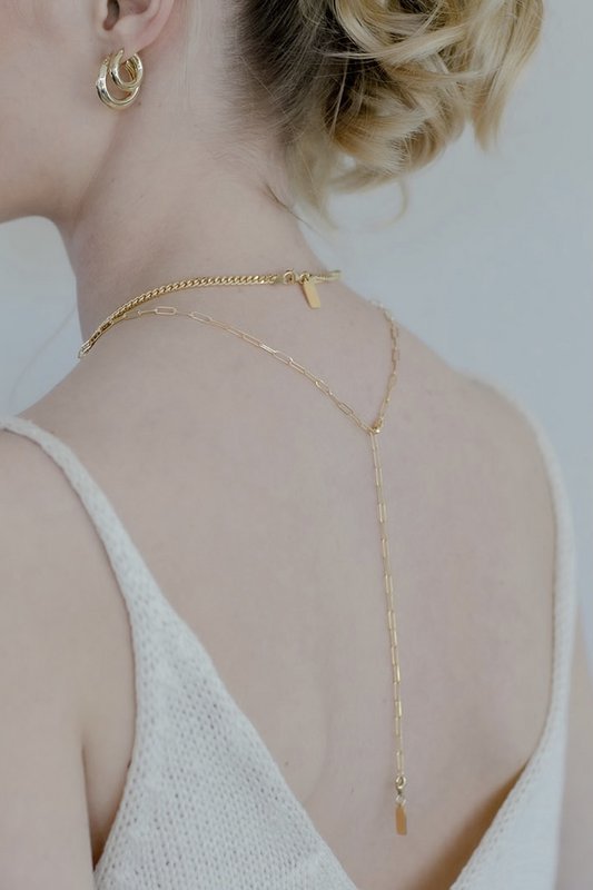 Change Link Halskæde - Guld