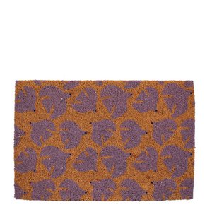 Deurmat vogel l.paars