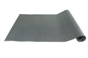 Table runner ray skin look blue 150 cm imitation leather