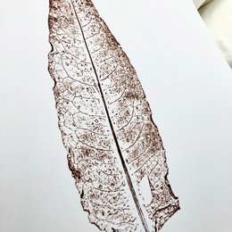 Póster monograbado blad II NETTEG