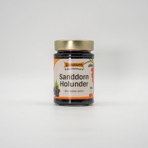 ORGANIC sea buckthorn elderberry jelly extra
