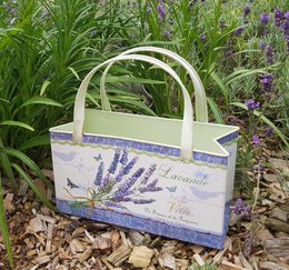 Lavanda - bolsa de metal