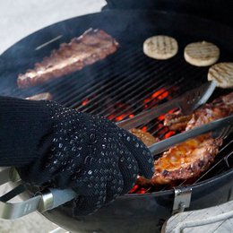 Guanti da barbecue di alta qualità: estremamente resistenti al calore in fibre aramidiche