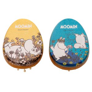 Muminförmige Haarbürste aus Bambus