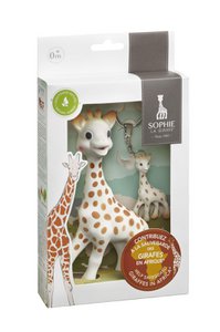 Sophie the giraffe + keychain Save the Giraffes set