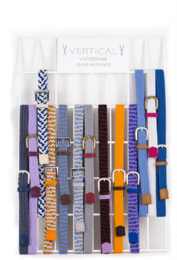 Women's braided elastic belt purple burgundy