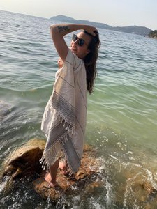 Handgeweven doek "Izmir"