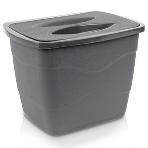 Door hanging waste basket plastic 4.5l
