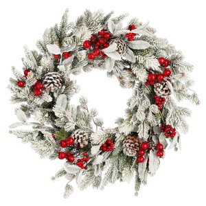 Kerstkrans Belfort Groen