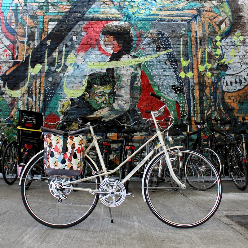 Bolsa de bicicleta para bolsas de bolsas de silla de montar en bicicleta, con una correa para colgar, impermeable - Peras