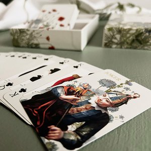 BRÜCKENKARTEN/SPIELKARTEN – Der Flora Danica Atlas – 2er-Pack