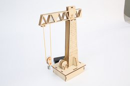 Bouwpakket Hijskraan- Science Kit