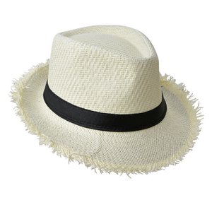 Hat ladies Ø58 cm Beige Paperstro Zonnehoed