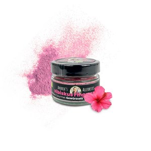 Sanuus Hibiskus spice salt herbal salt with sea salt & herbs - seasoning mix for pasta, vegetables, salads & smoothies