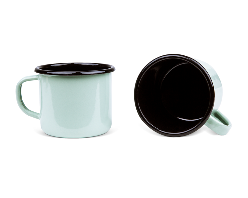 0,35l Emaille Kaffeebecher | Ebene B.