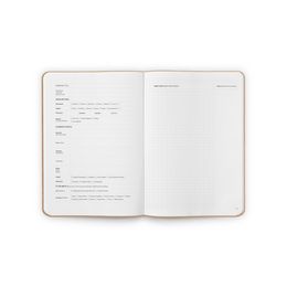 Journalist-Briefpapier-Notizbuch