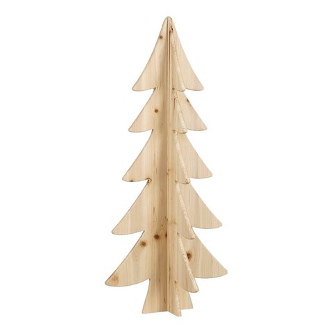 Decorative Christmas tree Brown