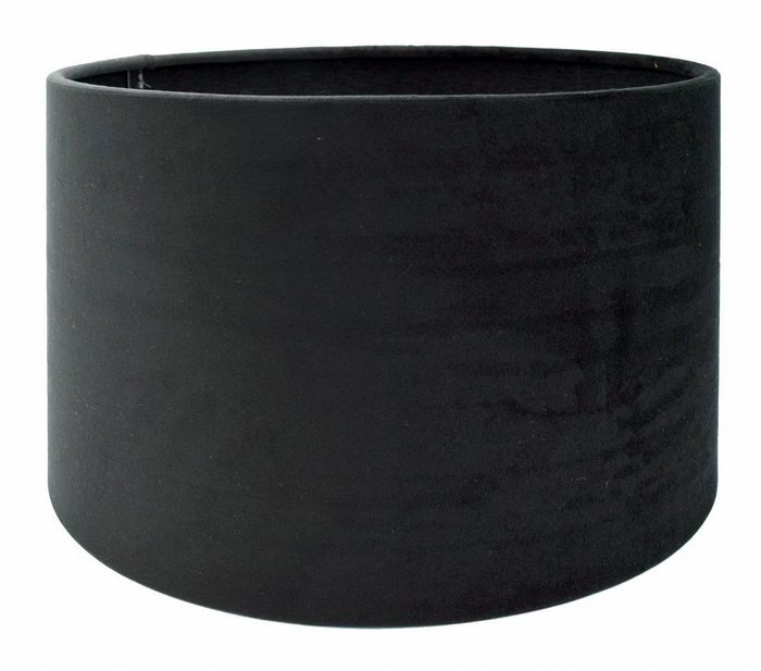 Lampenkap Cilinder VELOURS Black