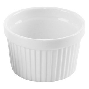Ramekin Porzellan Weiß 9 cm, 200 ml