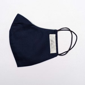 Face Mask Cotton Dark Blue