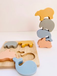 Malone le puzzle en silicone