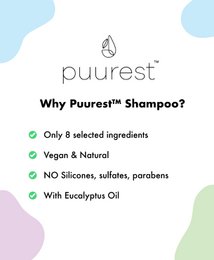 Puurest™ Shampoo med Eukalyptusolie, 250 ml