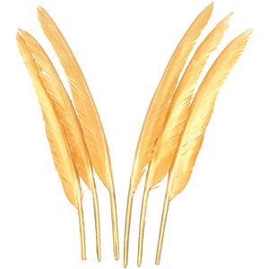 Veren Freya, 6 stuks/zak, L26-30cm, goud