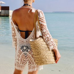 Robe bohème au crochet "Philippines"