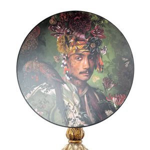 LE SULTAN ROUND SCREEN LAMPSHADE