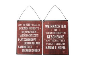 Schild Christmas Z. Ed. 2 mod.