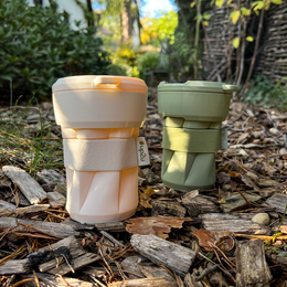 MuC My helpful Cup® Vanilla - sammenfoldelig genanvendelig kop