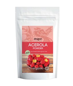Acerola, powder /FREEZE DRIED/, organic, Dragon Superfoods, 75g