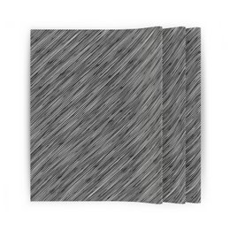 Manual Stripes – Zijdepapier 50x70cm - 100 vel zwart