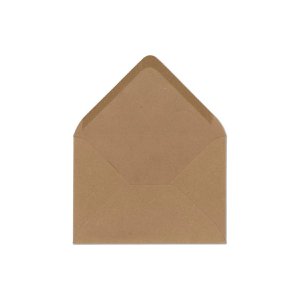 Organic envelope - made from 100% recycled paper - for DIN A6 postcards/folded cards