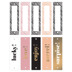 Beauty Blush cadeaulabels - 100 stuks