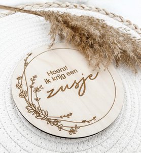 Ankündigungskreis | kleine Schwester