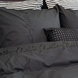 Melli Mello Fifty Shades Dekbedovertrek | Antraciet | Luxe Percal Katoen
