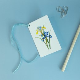 Geschenkanhänger Mix x8 Pack - Botanical Vintage