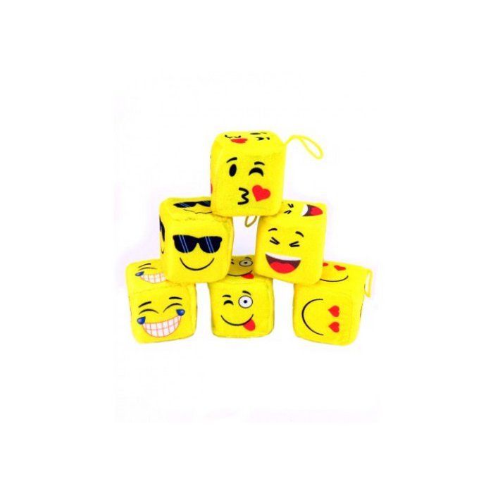 archief gevaarlijk zoet Dobbelsteen emoji 5 cm, Inkopen via de online groothandel | Orderchamp