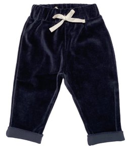 Hosen Baby Samt Marine