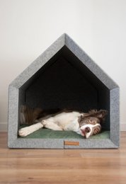 Pethome Perfekt hus til en hund og en kat - lysegrå/genanvendt