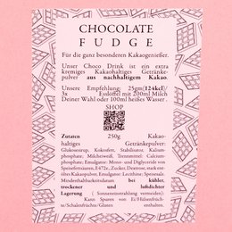 Choco powder to drink, fair production, regionally and environmentally friendly produced (200g)