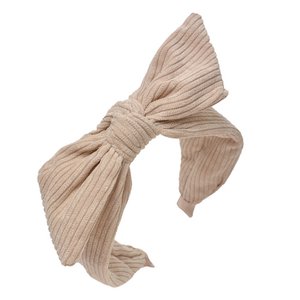 Hair Band Ladies Beige Synthetic Hair Bands Women