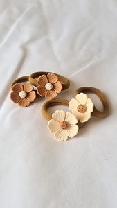 Set Gänseblümchen-Gummibänder