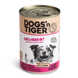  This premium dog food is a wet, grain-free formula made with lamb, parsnip, and healthy herbs. The 400g and 800g cans come in packs of 6 or 12.