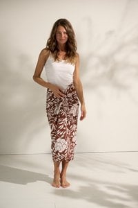 sunset sarong gauze