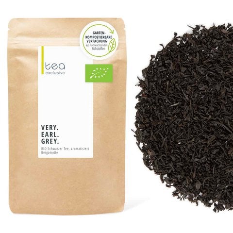 Very Earl Grey, BIO, Schwarzer Tee, 125g