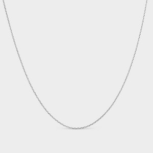 Zilveren ketting 45 cm