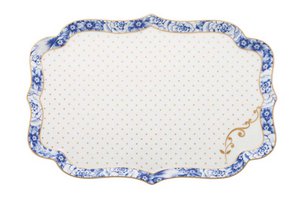 Tray Royal White 26x18cm